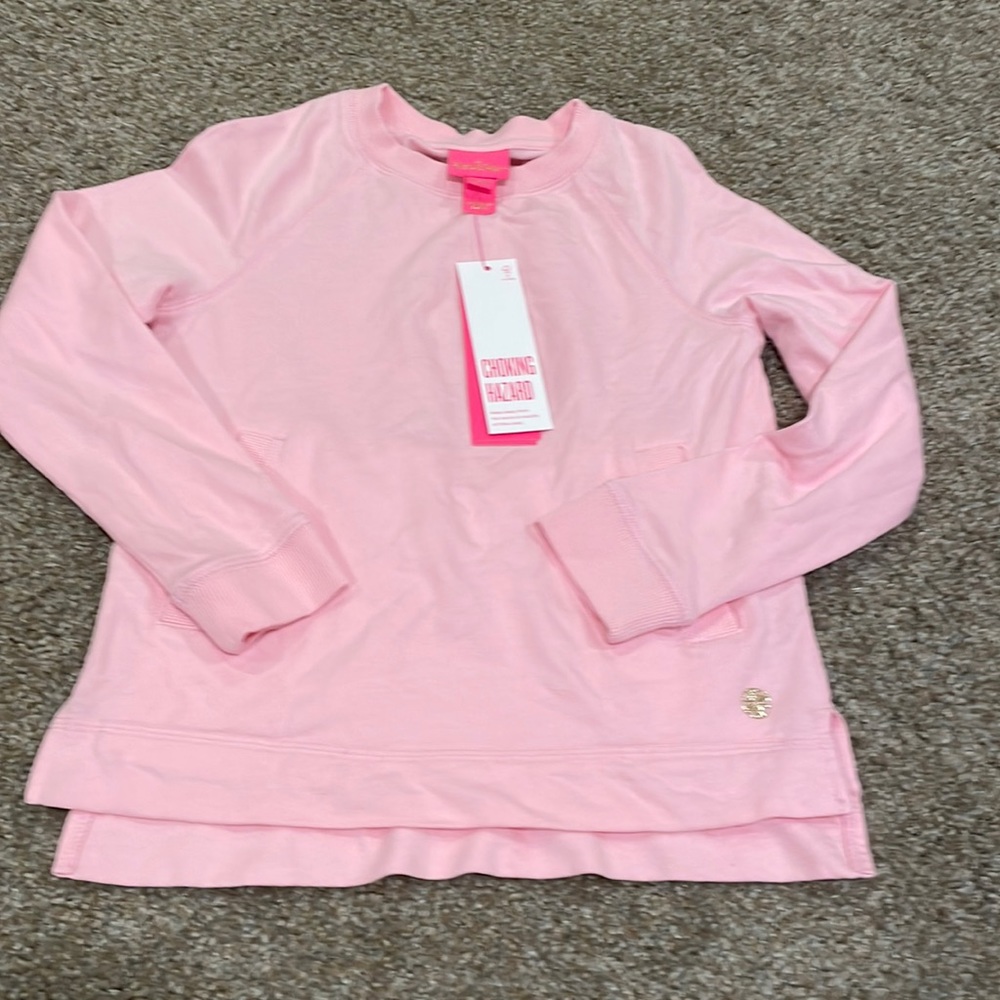 NWT Lilly Pulitzer mini beachcomber size medium in calla Lilly pink